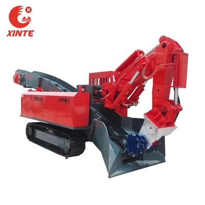 Chargeur à muqueuse à chenille STX-100 pour projet de centrale hydroélectrique