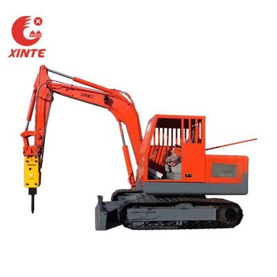 Excavateur à four à cuillère en acier avec système hydraulique électrique